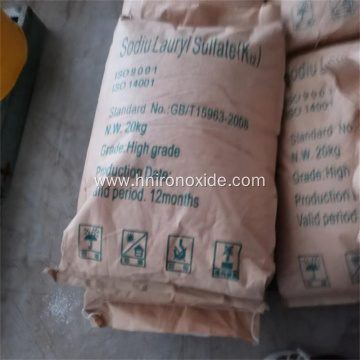 Industrial Grade Sodium Lauryl Sulfate For Detergent